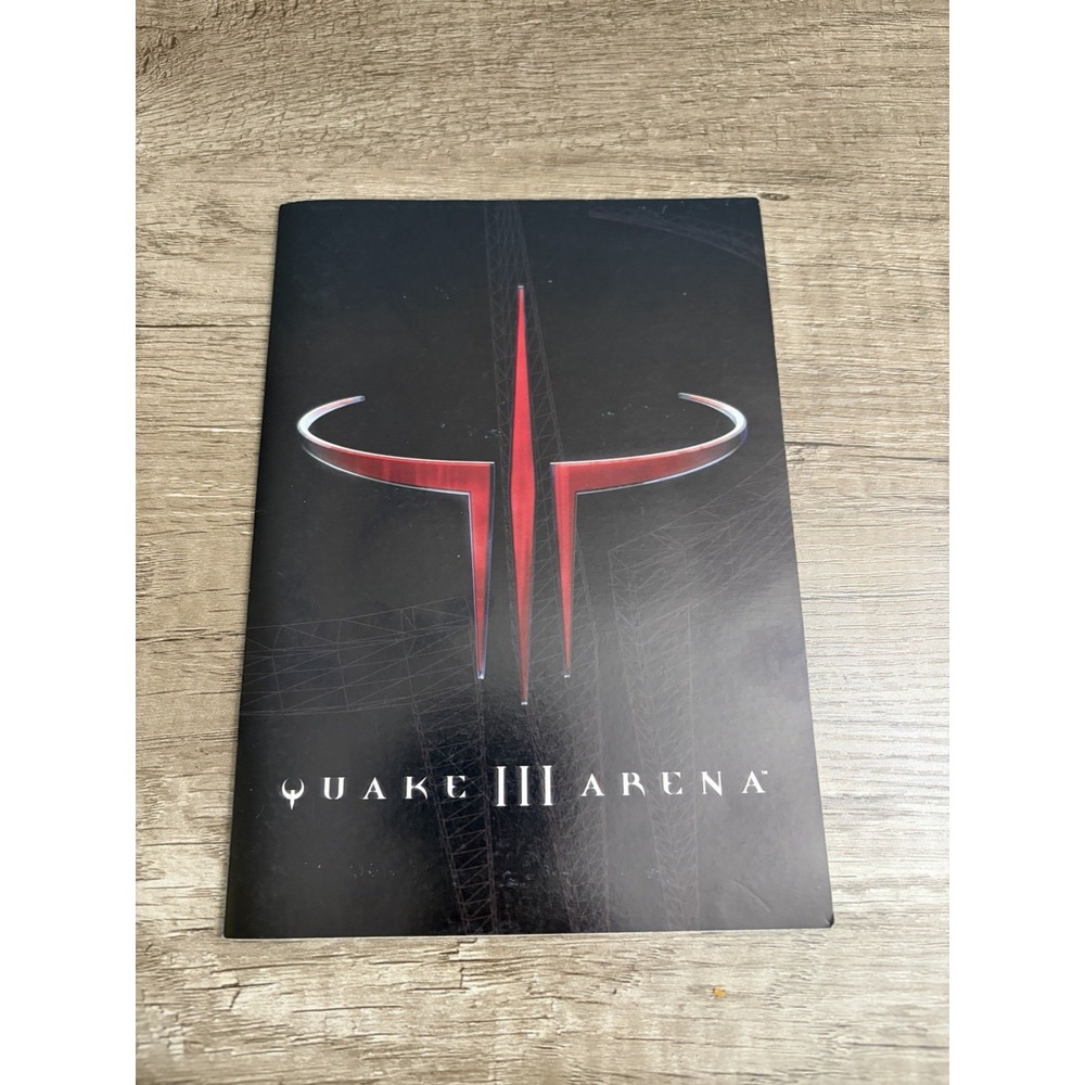 QUAKE III ARENA Video Game Instruction Manual Guide Booklet - PC - 1999